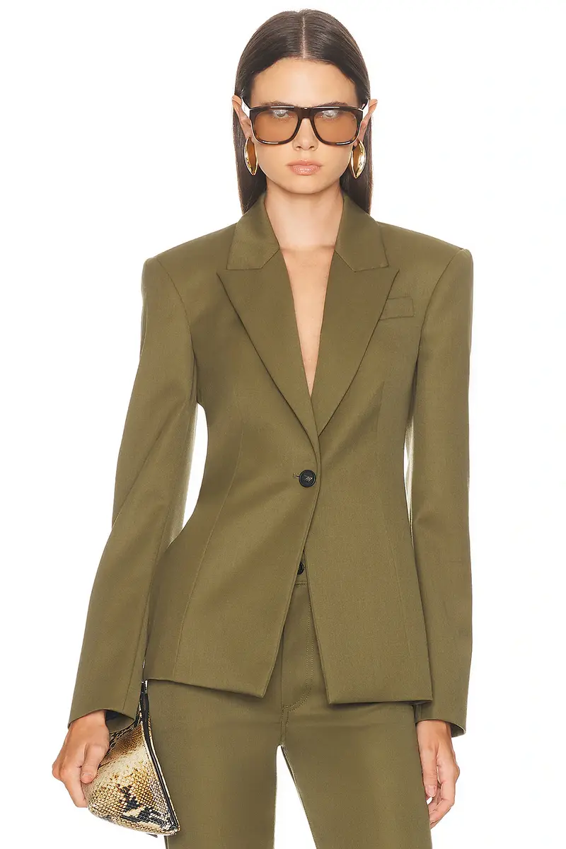 The Attico Wool Blazer