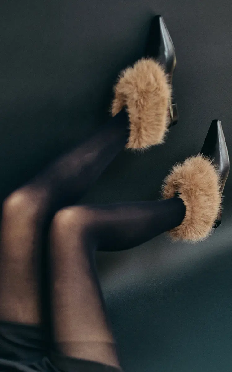 SALONDEJU Shearling-Lined Leather Ankle Boots | Thumbnail 13