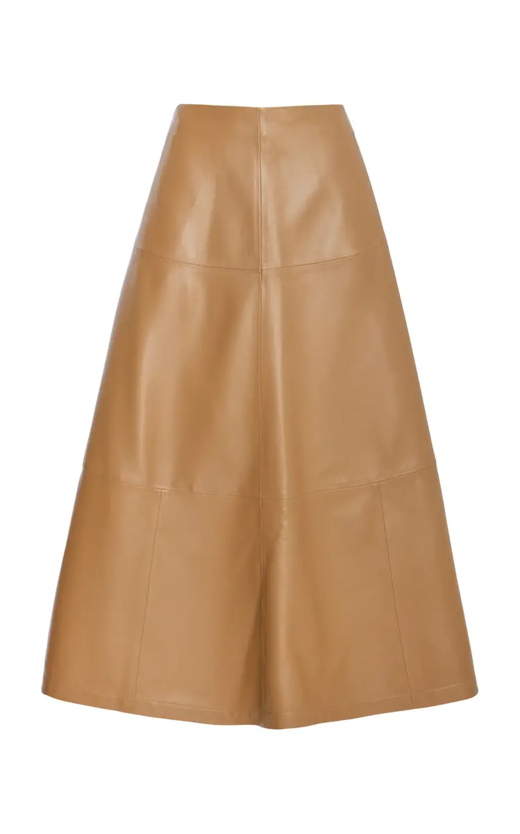 Altuzarra Varda Leather Midi Skirt | Thumbnail 7 Altuzarra Varda Leather Midi Skirt | Thumbnail 7