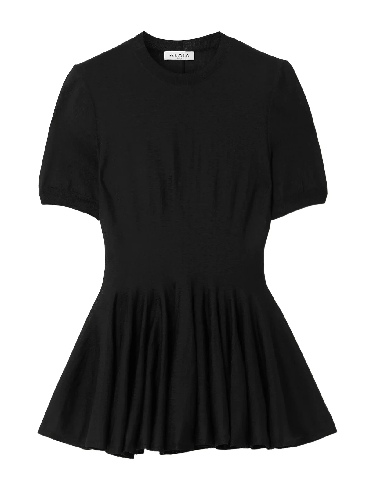Wool Peplum Top Wool Peplum Top