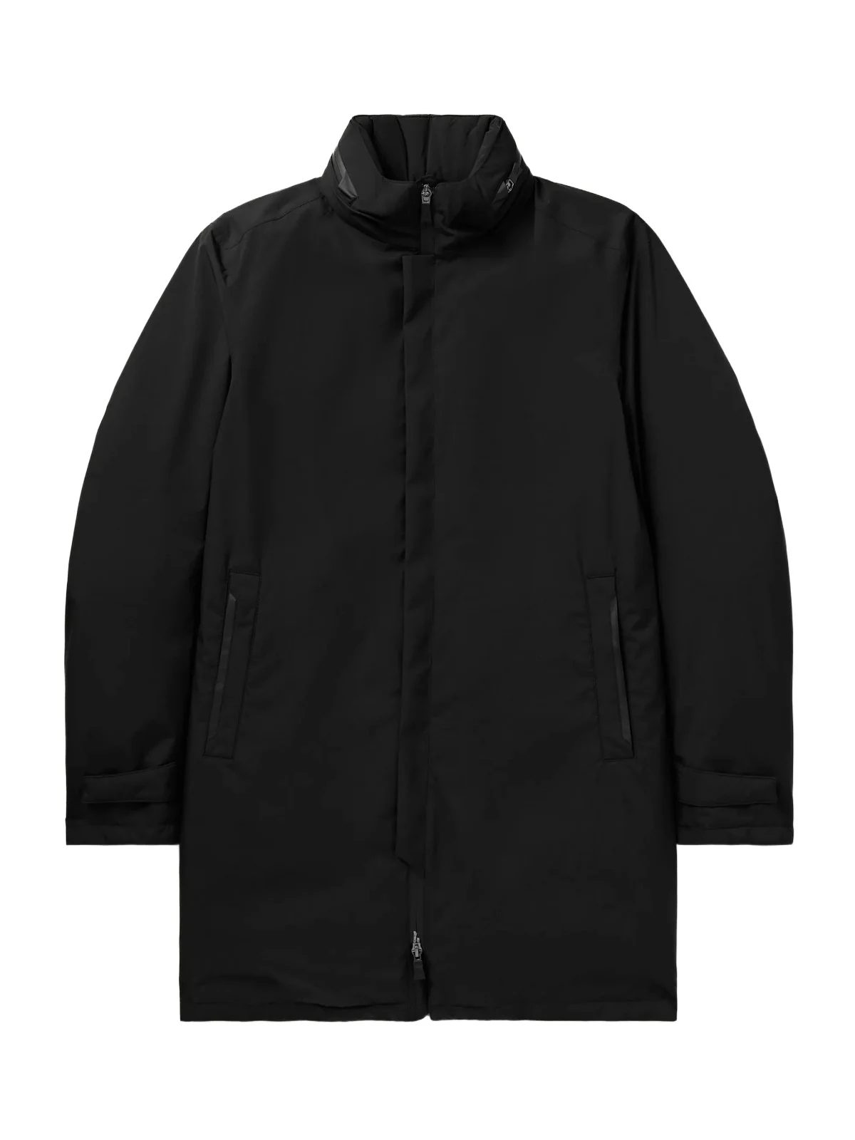 Padded Shell Hooded Down Jacket - Men