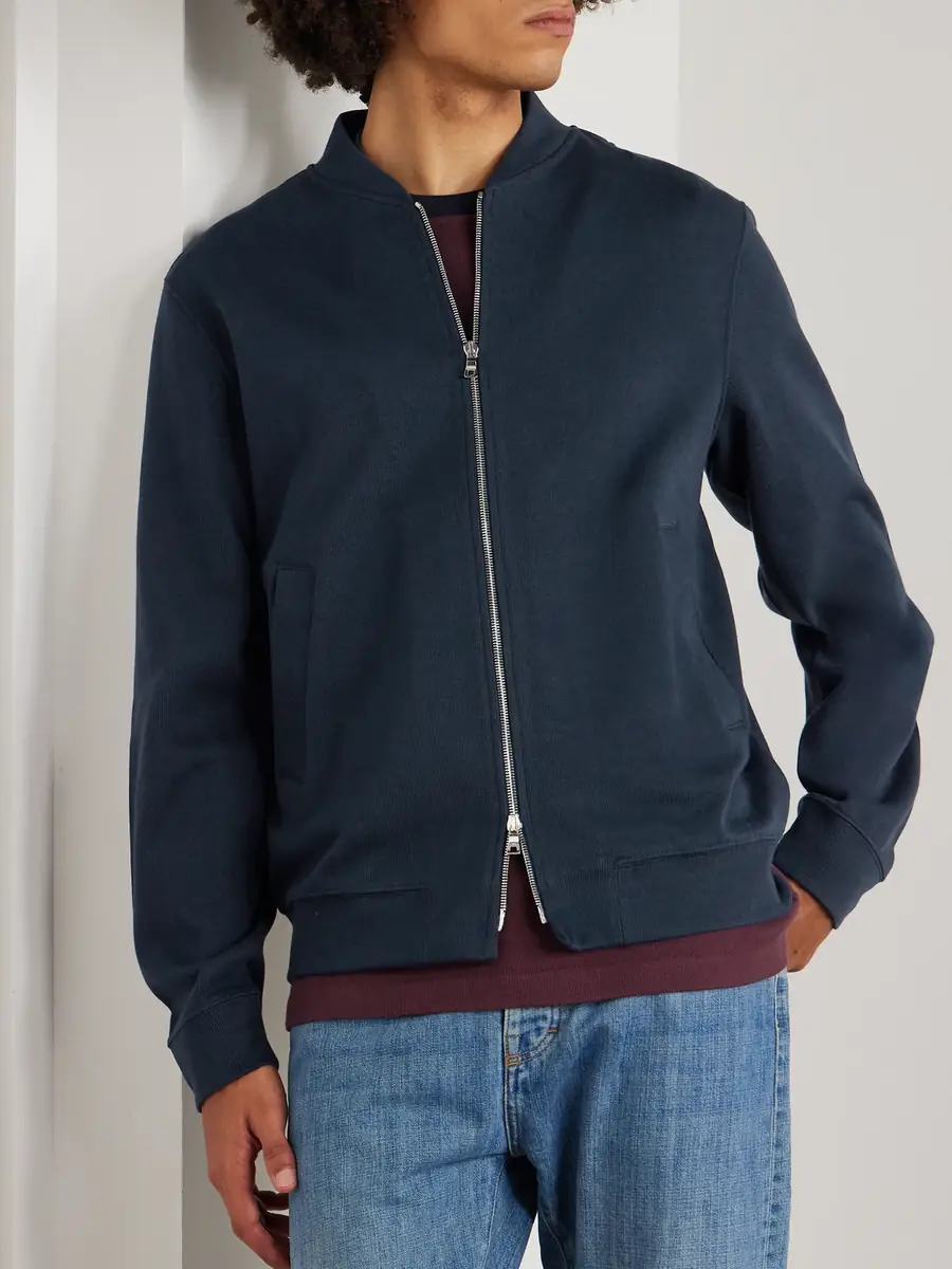 MR P. Cotton Zip-Up Sweatshirt - Men | Thumbnail 3 MR P. Cotton Zip-Up Sweatshirt - Men | Thumbnail 3