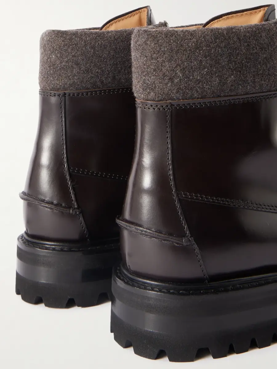 Church's Padstow Glossed-Leather Boots - Men | Thumbnail 5 Church's Padstow Glossed-Leather Boots - Men | Thumbnail 5