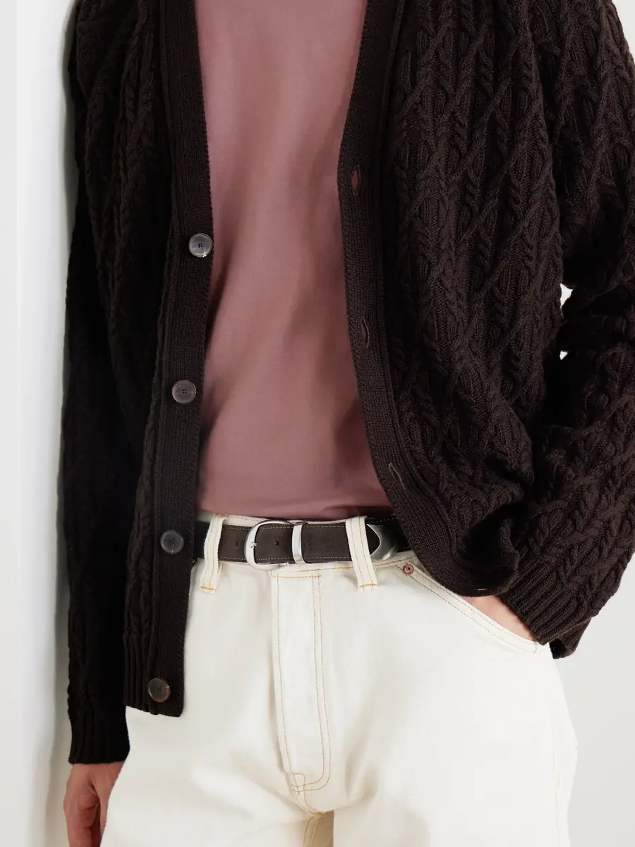 MR P. 3cm Suede Belt - Men | Thumbnail 3 MR P. 3cm Suede Belt - Men | Thumbnail 3