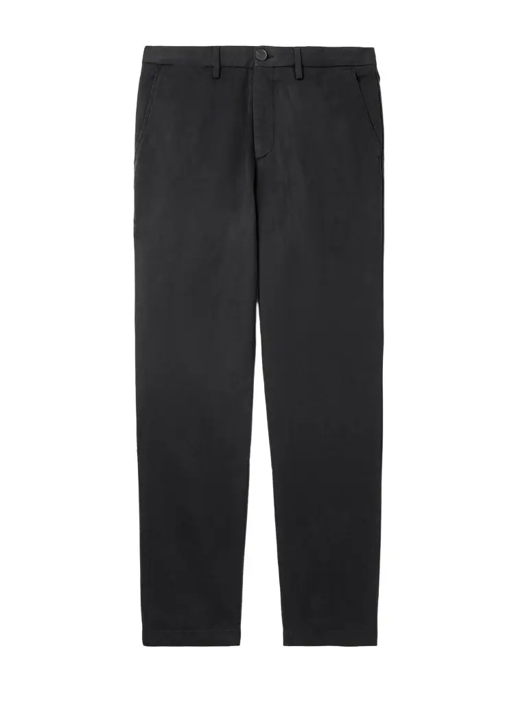 Samuel Straight-Leg Organic Cotton-Blend Twill Chinos - Men