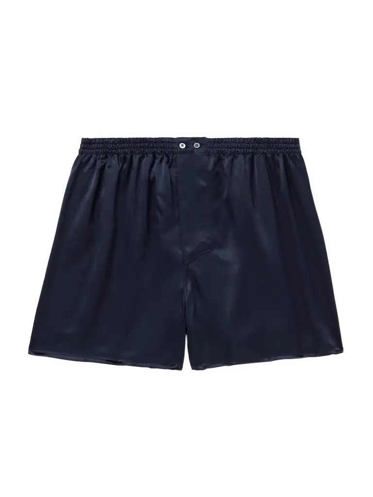 Zimmerli Silk-Satin Boxer Shorts - Men