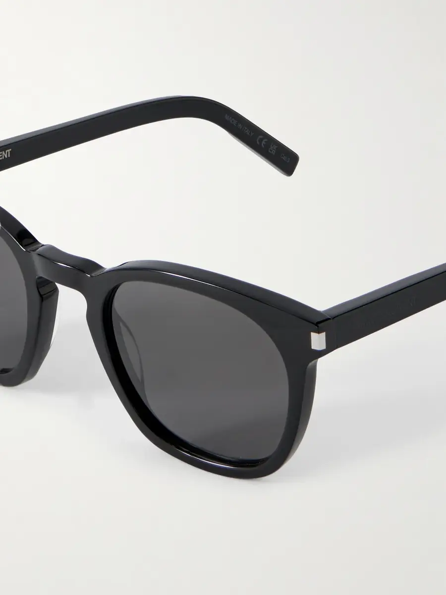Saint Laurent SL 28 D-Frame Acetate Sunglasses - Men | Thumbnail 3