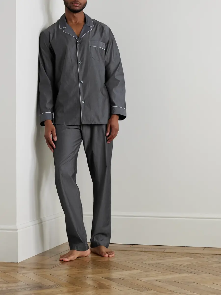 Zimmerli Cotton Pyjama Set - Men | Thumbnail 2