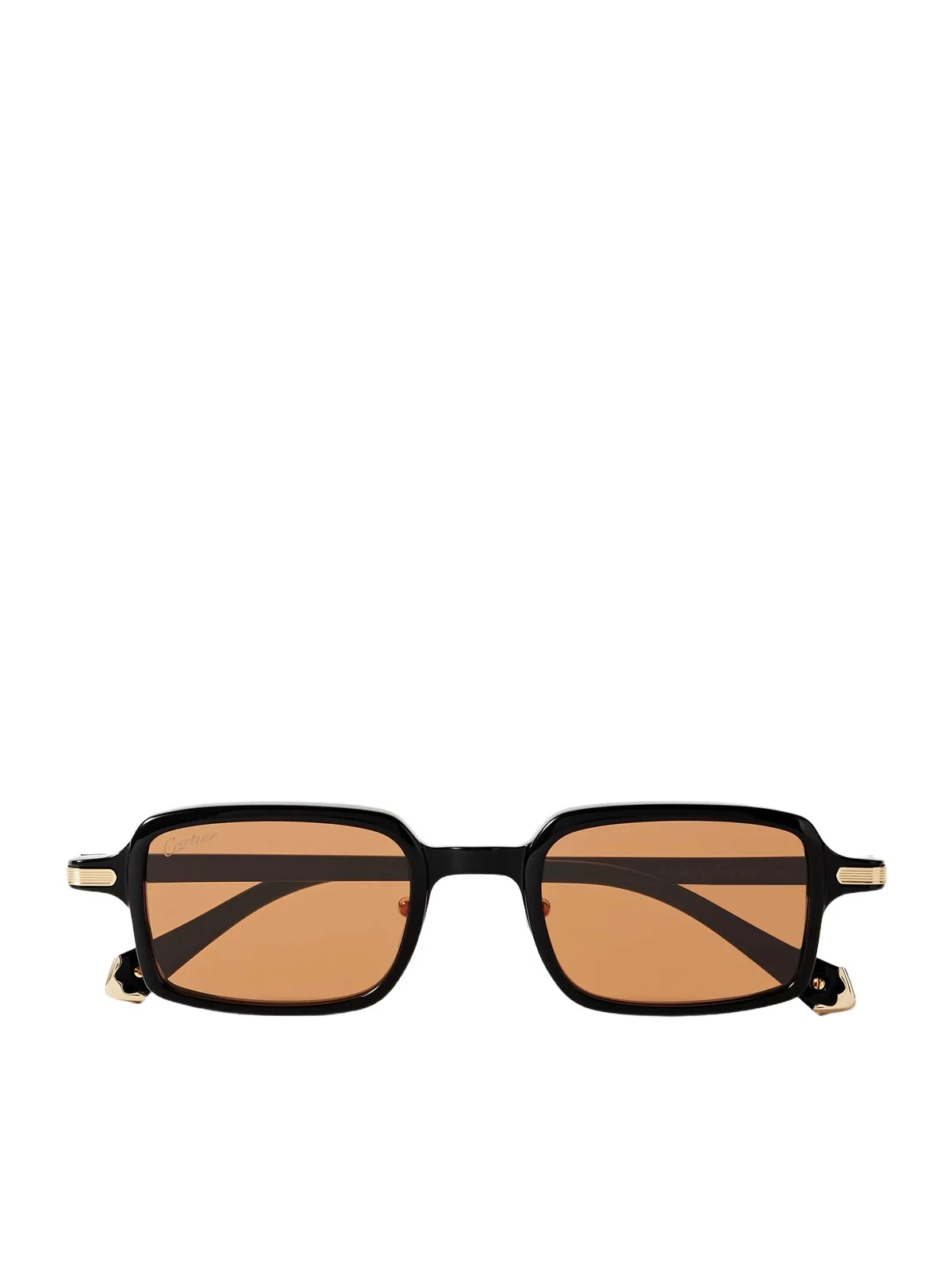 Square-Frame Gold-Tone Metal and Acetate Sunglasses - Men