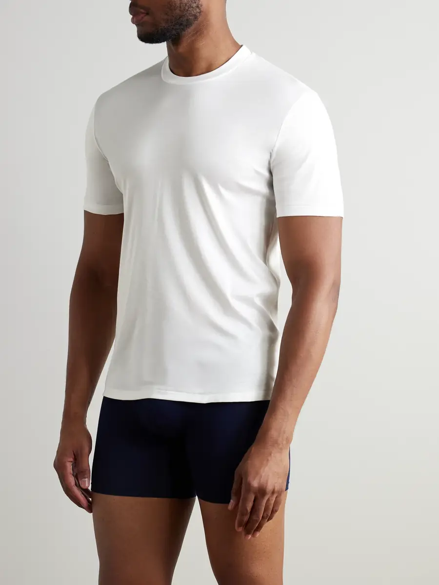 Zimmerli Sea Island Cotton-Jersey T-Shirt - Men | Thumbnail 2