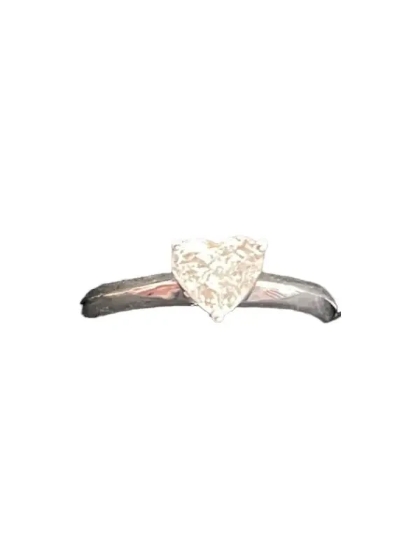 0.46ct Heart Shape Diamond 18K Gold Ring 0.46ct Heart Shape Diamond 18K Gold Ring