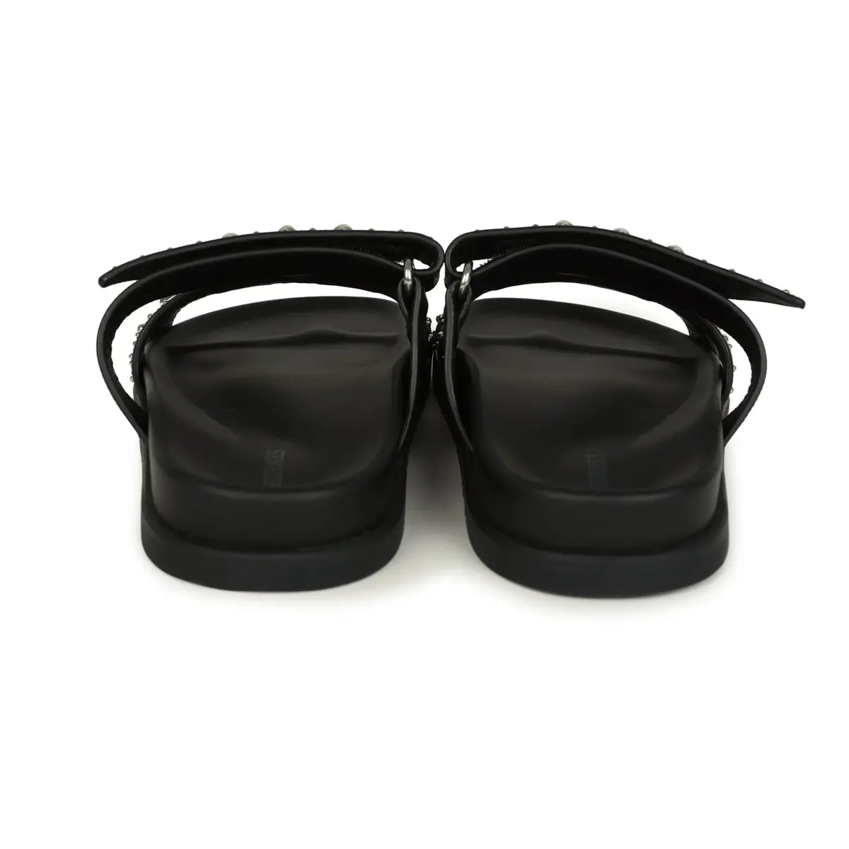 HERMÈS Hermes Chypre Techno Sandals Black Studded Calfskin Palladium Hardware 38 EU | Thumbnail 6 HERMÈS Hermes Chypre Techno Sandals Black Studded Calfskin Palladium Hardware 38 EU | Thumbnail 6