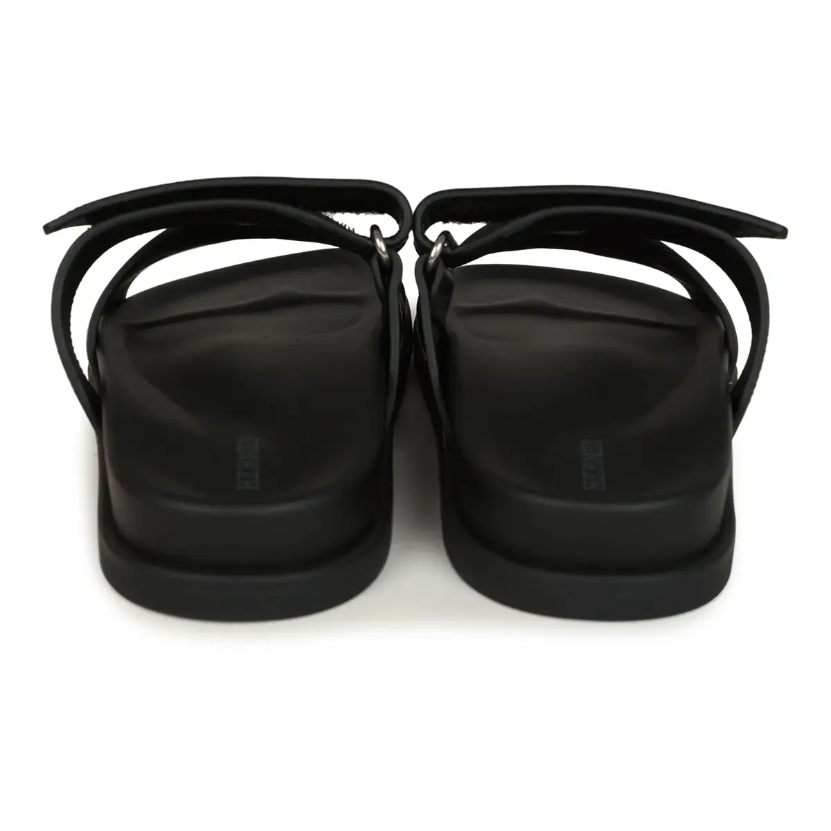 HERMÈS Hermes Embroidered Chypre Techno Sandals Black Calfskin Palladium Hardware 36 EU | Thumbnail 6 HERMÈS Hermes Embroidered Chypre Techno Sandals Black Calfskin Palladium Hardware 36 EU | Thumbnail 6