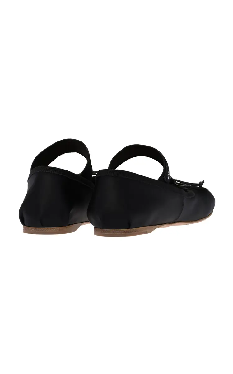 Miu Miu Satin Ballerina Flats | Thumbnail 3 Miu Miu Satin Ballerina Flats | Thumbnail 3