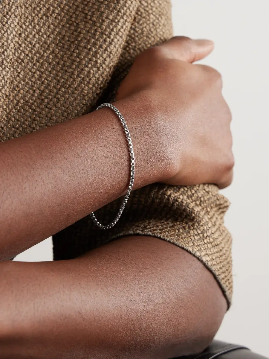 David Yurman Silver Chain Bracelet - Men | Thumbnail 2 David Yurman Silver Chain Bracelet - Men | Thumbnail 2