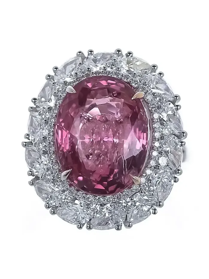 ALEXANDER LAUT Spinel Diamond Ring