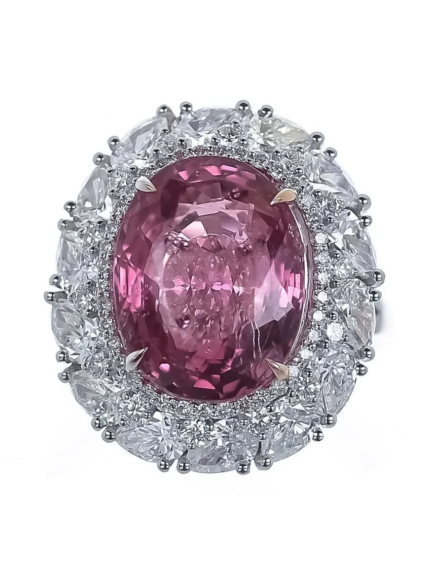 ALEXANDER LAUT Spinel Diamond Ring