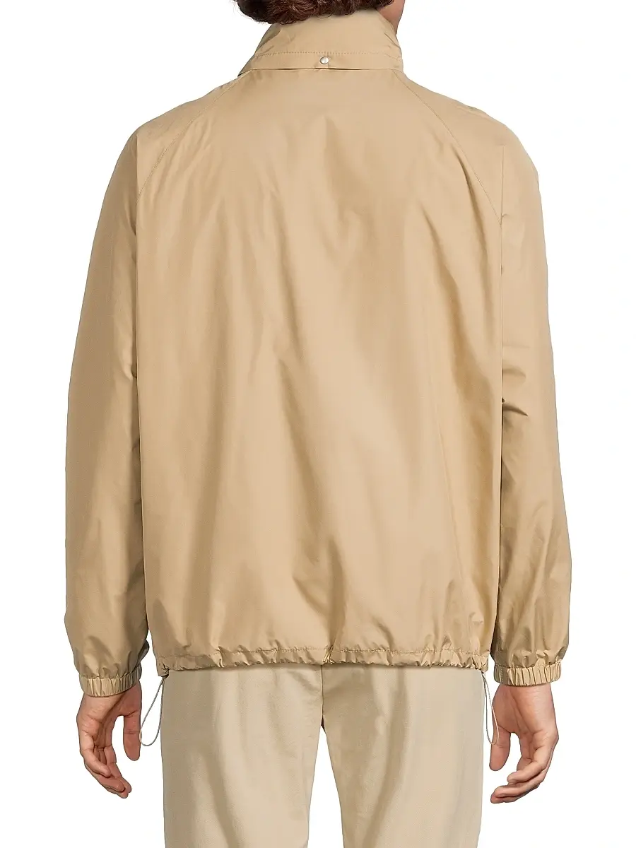Vince Men's Hooded Windbreaker Jacket | Thumbnail 4 Vince Men's Hooded Windbreaker Jacket | Thumbnail 4