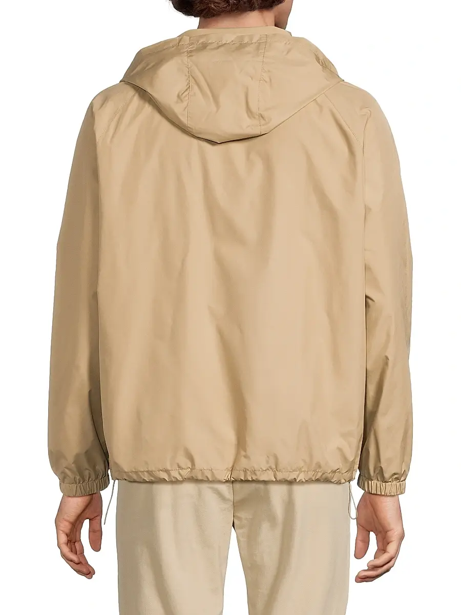 Vince Men's Hooded Windbreaker Jacket | Thumbnail 5 Vince Men's Hooded Windbreaker Jacket | Thumbnail 5