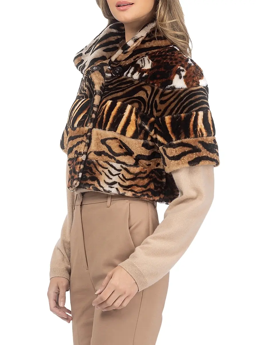 Gorski Women's Merino Shearling Lamb Bolero | Thumbnail 3 Gorski Women's Merino Shearling Lamb Bolero | Thumbnail 3