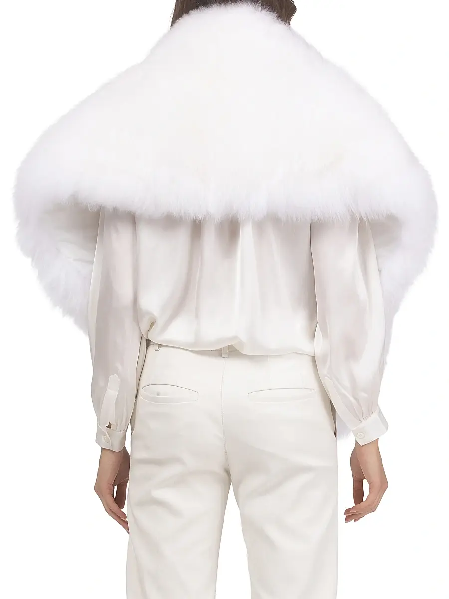 Gorski Women's Select Lamb Stole | Thumbnail 3 Gorski Women's Select Lamb Stole | Thumbnail 3
