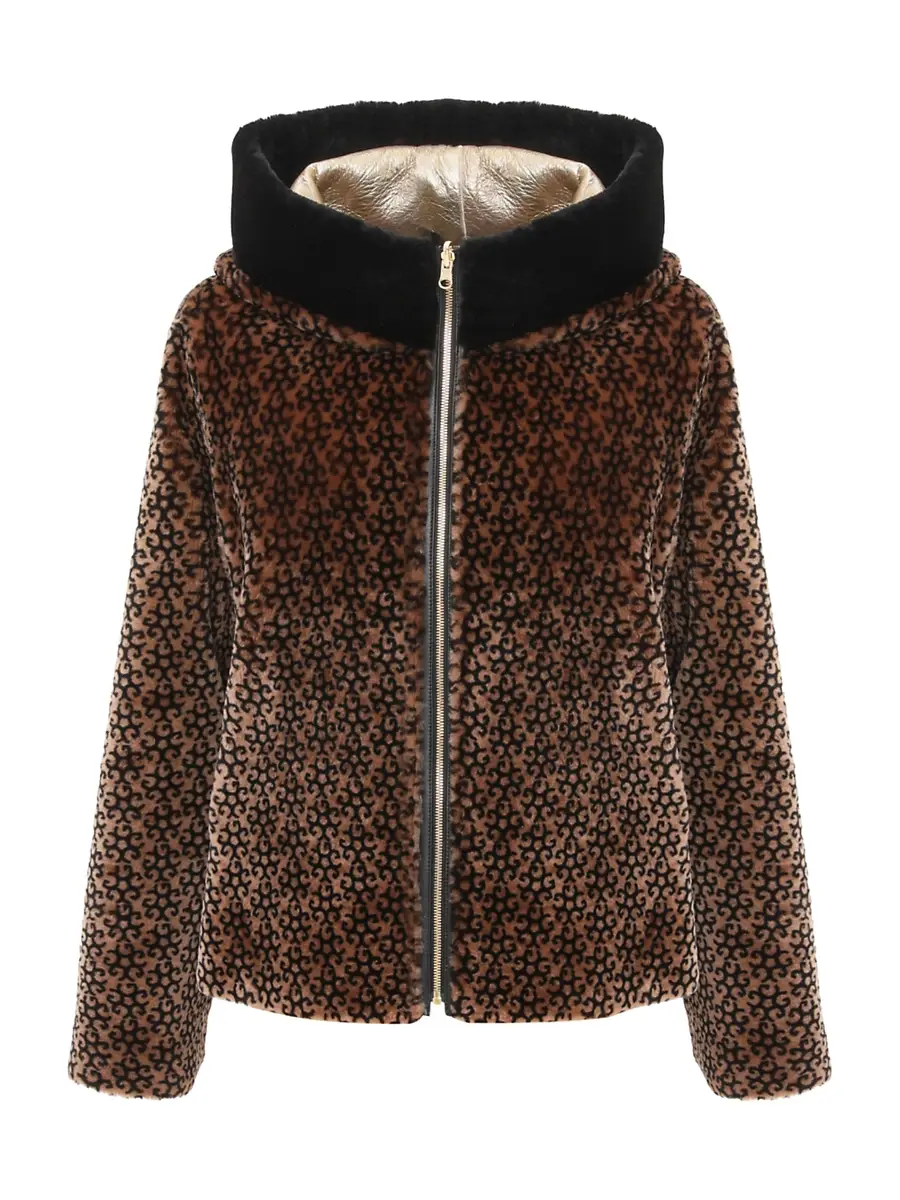 Gorski Women's Reversible Merino Shearling Lamb Jacket