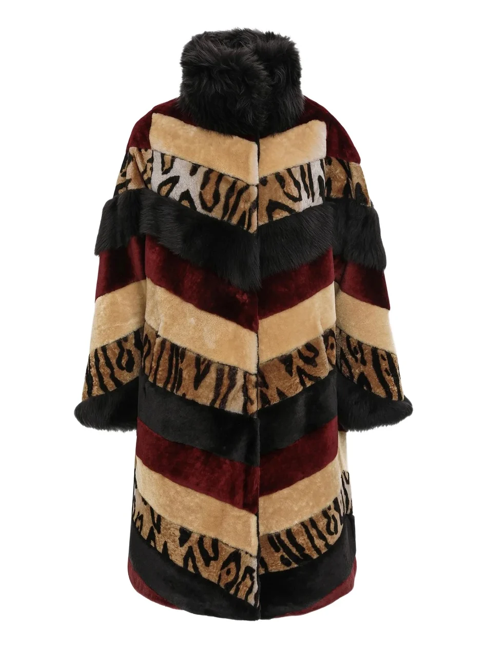 Gorski Women's Merino Shearling Lamb and Merinillo Shearling Lamb Short Coat
