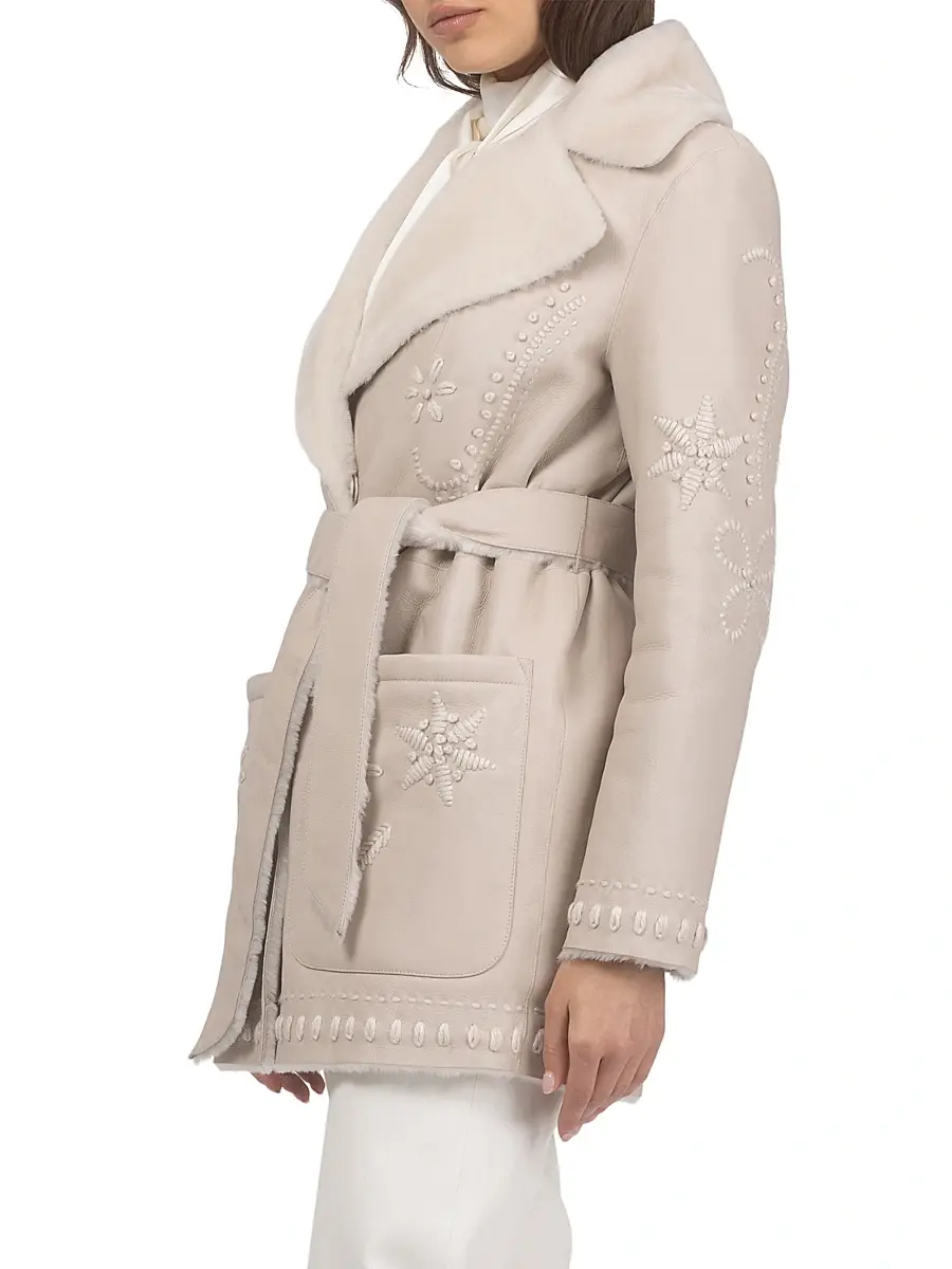 Gorski Women's Merino Shearling Lamb Jacket | Thumbnail 3
