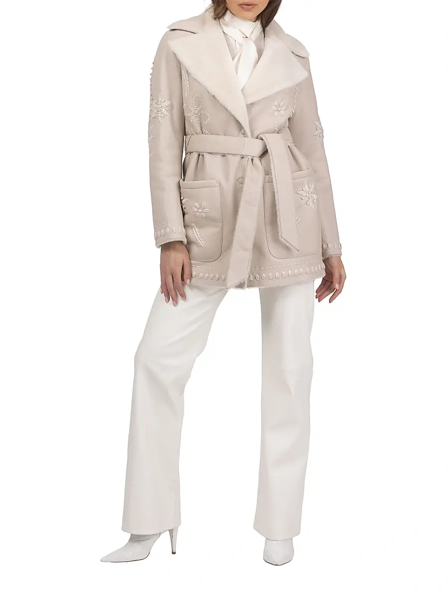 Gorski Women's Merino Shearling Lamb Jacket | Thumbnail 5