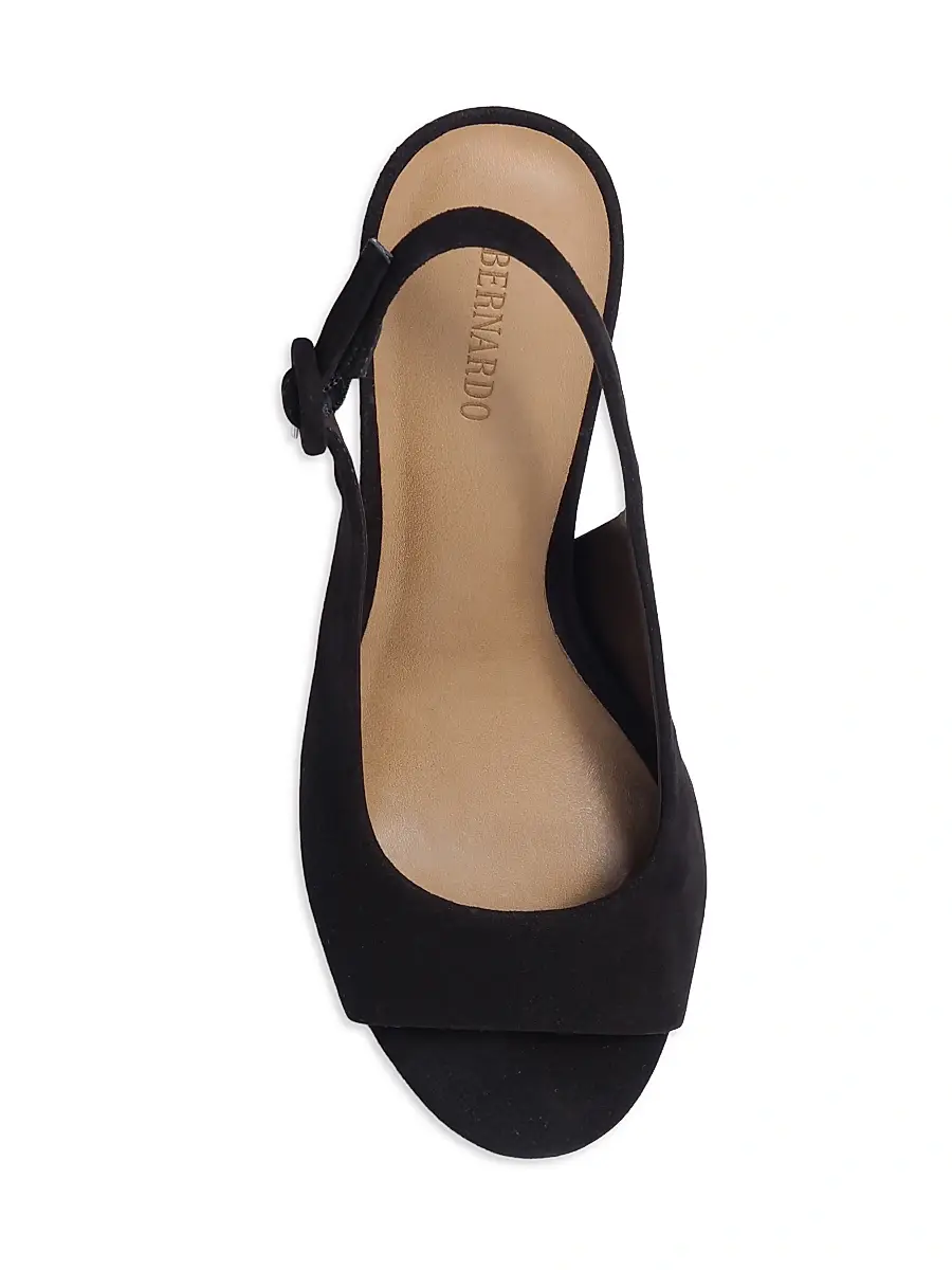 Bernardo Women's Vega Peep Toe Platform Pumps | Thumbnail 3 Bernardo Women's Vega Peep Toe Platform Pumps | Thumbnail 3