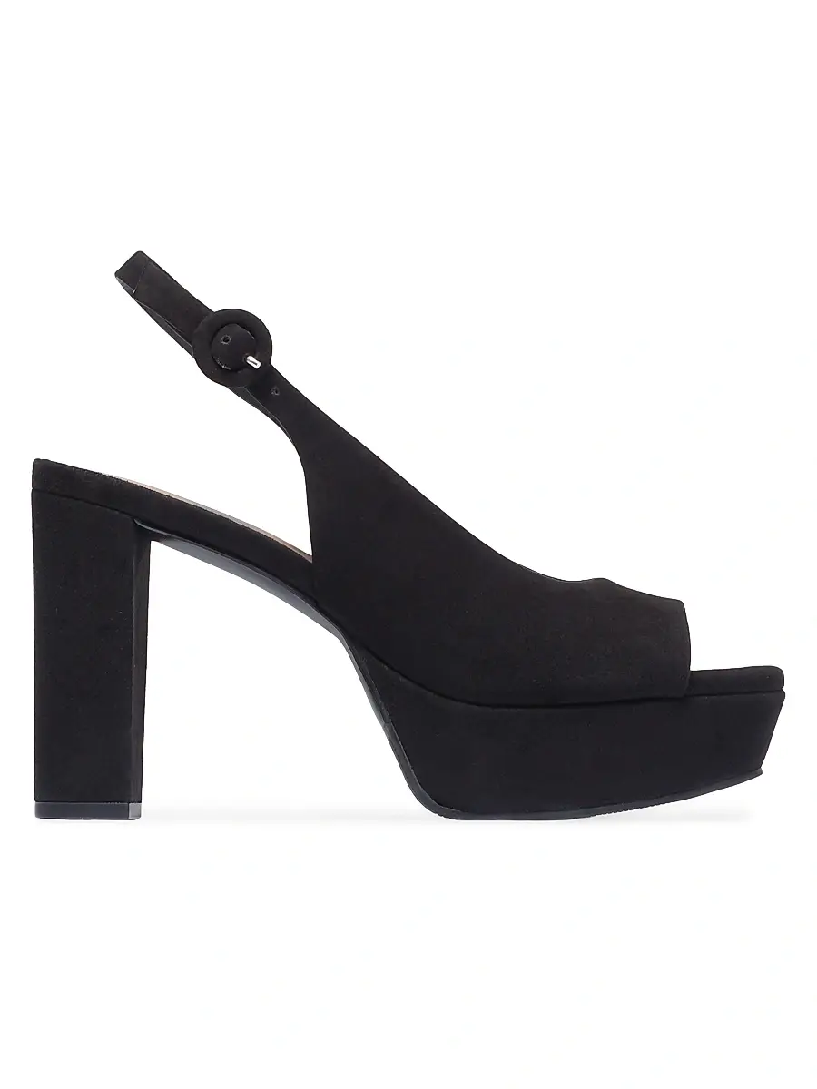Bernardo Women's Vega Peep Toe Platform Pumps