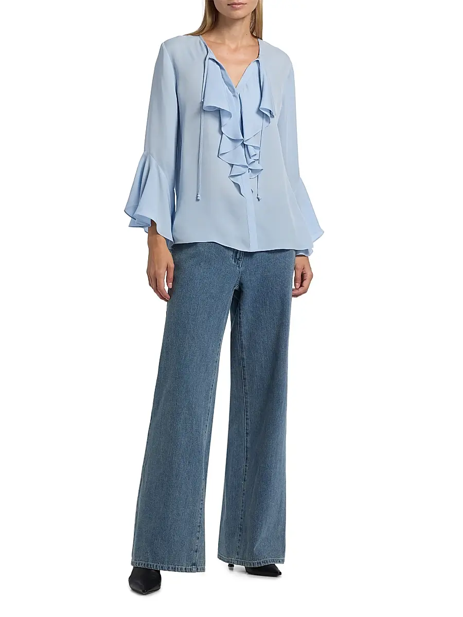 Kobi Halperin Women's Effie High-Rise Wide-Leg Pants | Thumbnail 2 Kobi Halperin Women's Effie High-Rise Wide-Leg Pants | Thumbnail 2