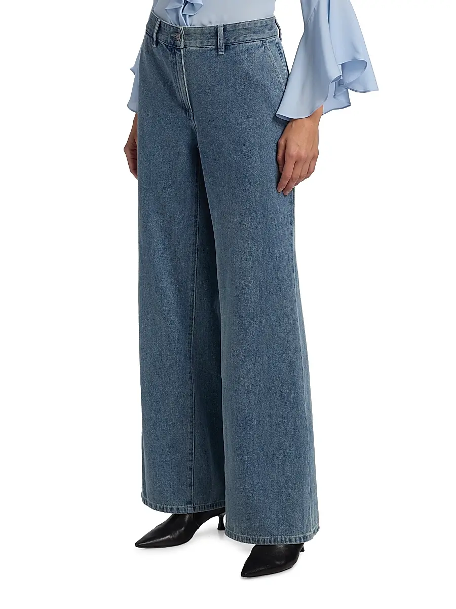 Kobi Halperin Women's Effie High-Rise Wide-Leg Pants | Thumbnail 4 Kobi Halperin Women's Effie High-Rise Wide-Leg Pants | Thumbnail 4