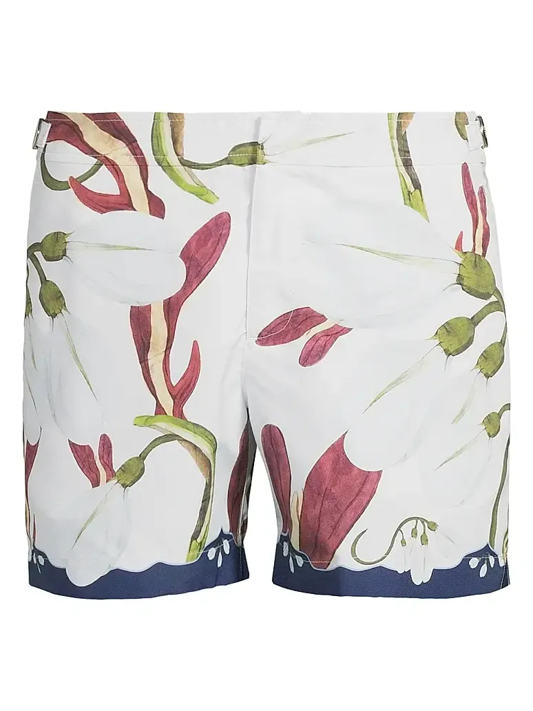 Orlebar Brown Men's Setter Orchis Floral Swim Shorts