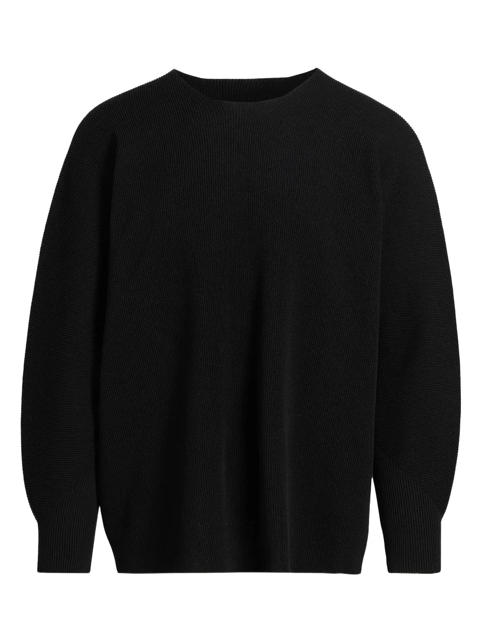 Men August Rib-Knit Crewneck Sweater Men August Rib-Knit Crewneck Sweater