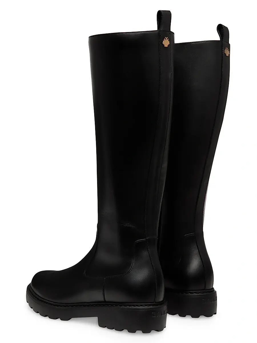 BALLY Women's Goran Lug Sole Riding Boots | Thumbnail 3 BALLY Women's Goran Lug Sole Riding Boots | Thumbnail 3