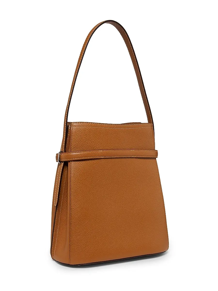 TOTEME Women's Belted Leather Bucket Bag | Thumbnail 3 TOTEME Women's Belted Leather Bucket Bag | Thumbnail 3