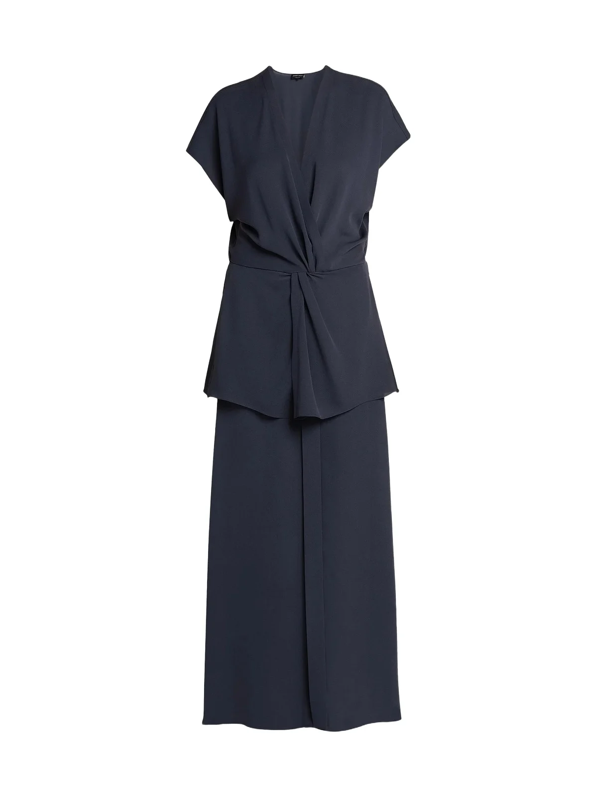 Giorgio Armani Women's Twist Silk Layered Maxi Dress