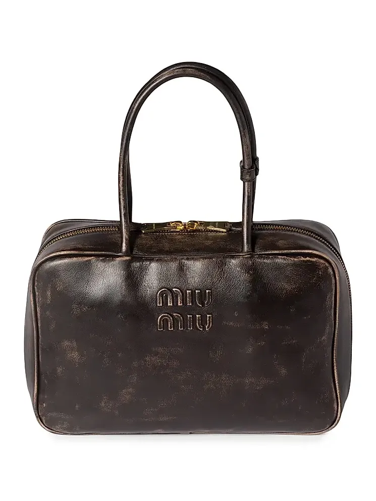 Women's Beau Nappa Leather Top Handle Bag Women's Beau Nappa Leather Top Handle Bag