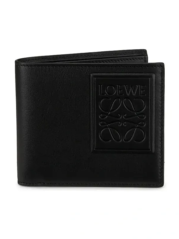 Men's Patch Leather Bifold Wallet Men's Patch Leather Bifold Wallet
