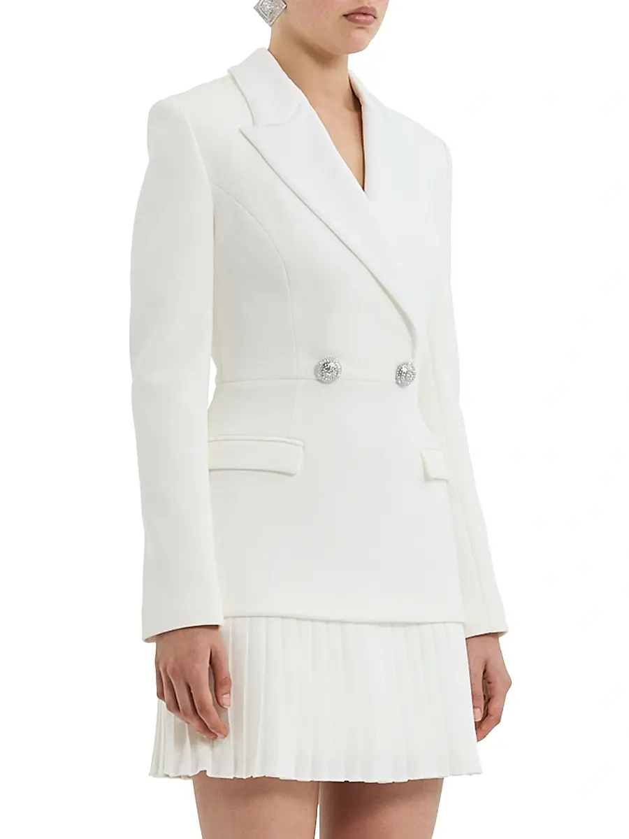 Rebecca Vallance Women's Atlas Tailored Blazer Minidress | Thumbnail 3 Rebecca Vallance Women's Atlas Tailored Blazer Minidress | Thumbnail 3