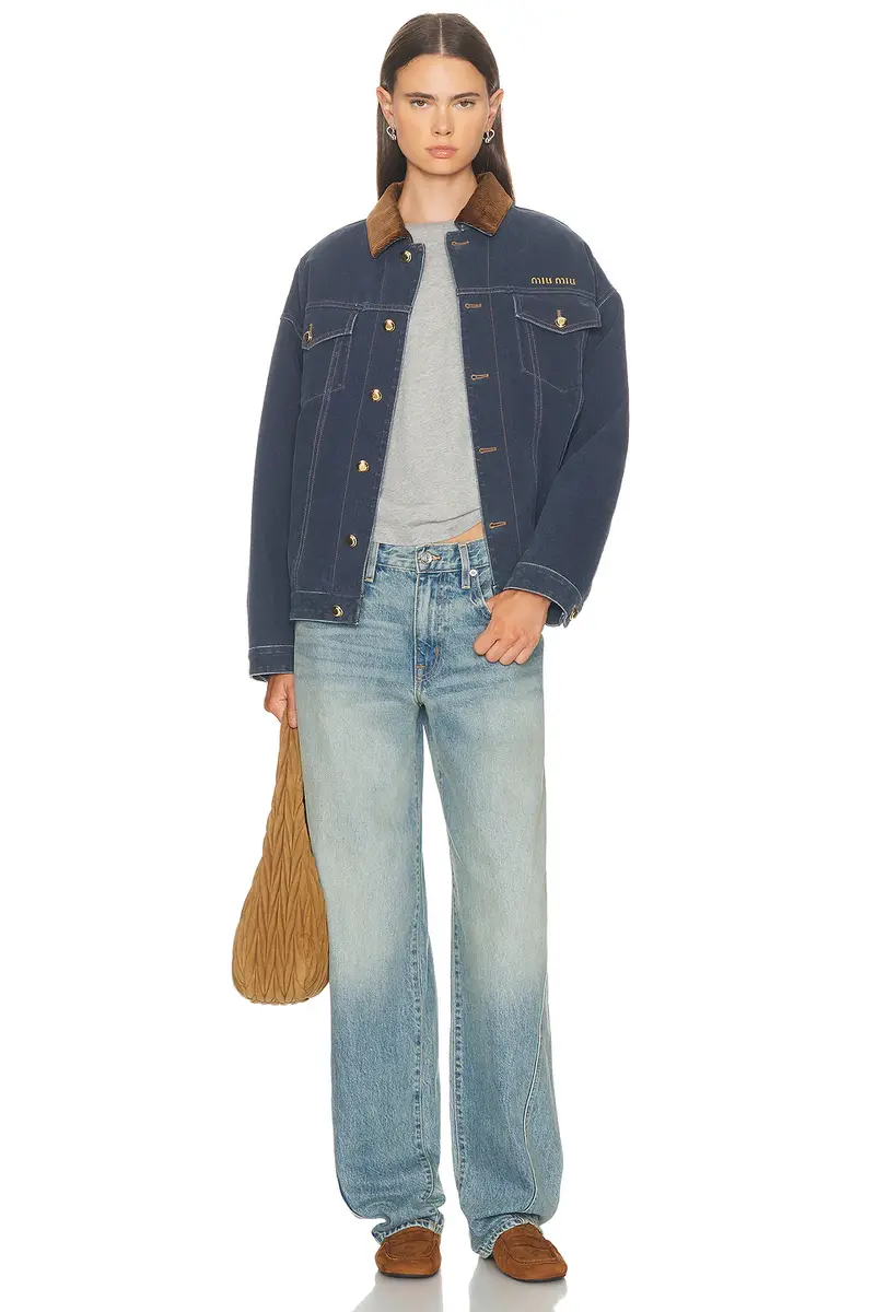 Miu Miu Button Up Jacket | Thumbnail 4