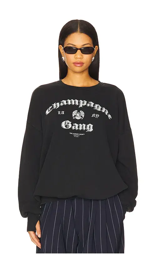 The Laundry Room La Champagne Gang Ny Sweatshirt | Image 1 The Laundry Room La Champagne Gang Ny Sweatshirt | Image 1