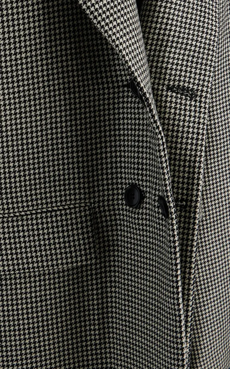 Marie Adam-Leenaerdt Structured Checked Wool Blazer | Thumbnail 5 Marie Adam-Leenaerdt Structured Checked Wool Blazer | Thumbnail 5