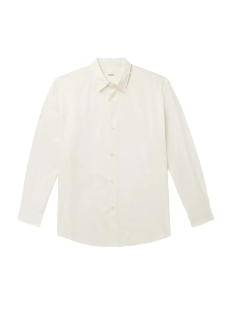 A.PRESSE Cotton and Silk-Blend Shirt - Men | Image 1 A.PRESSE Cotton and Silk-Blend Shirt - Men | Image 1