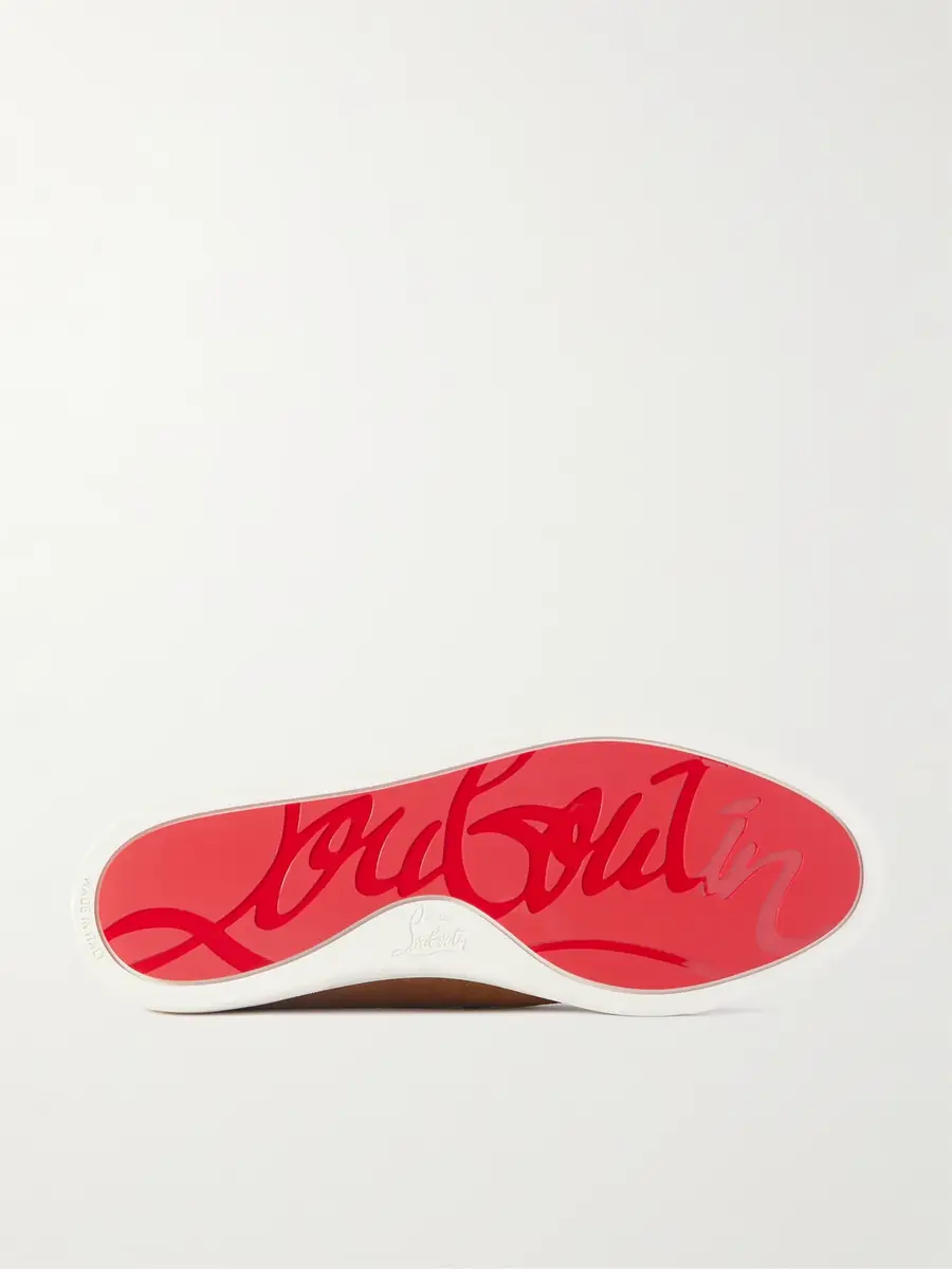 Christian Louboutin Embellished Suede Boat Shoes - Men | Thumbnail 3 Christian Louboutin Embellished Suede Boat Shoes - Men | Thumbnail 3