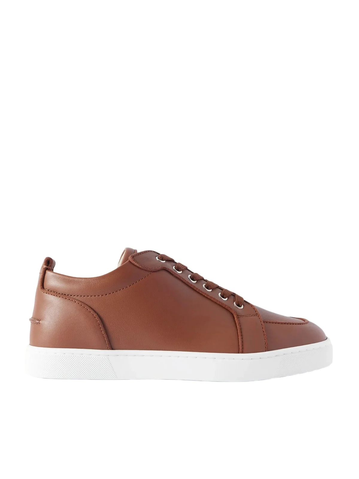 Rantulow Orlato Grosgrain-Trimmed Full-Grain Leather Sneakers - Men