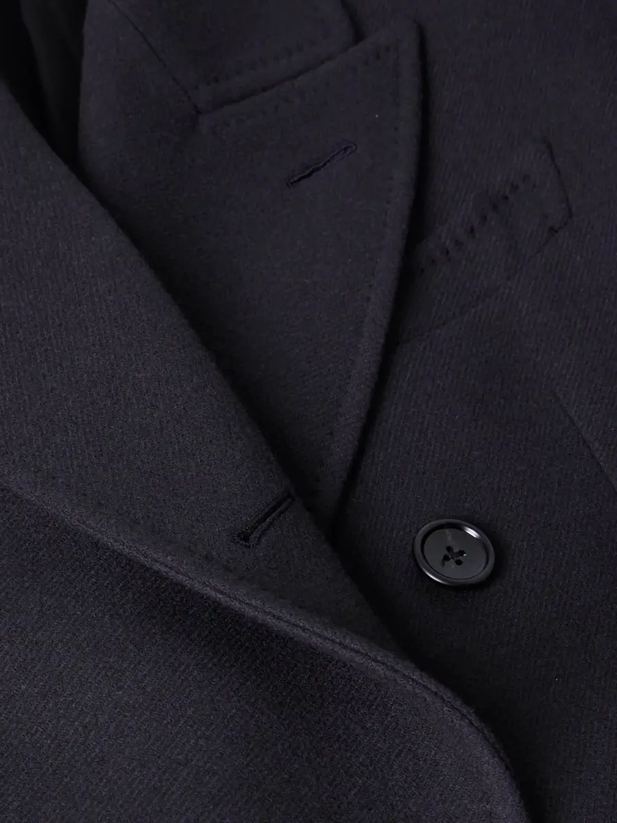 Tom Ford Double-Breasted Wool Overcoat - Men | Thumbnail 5