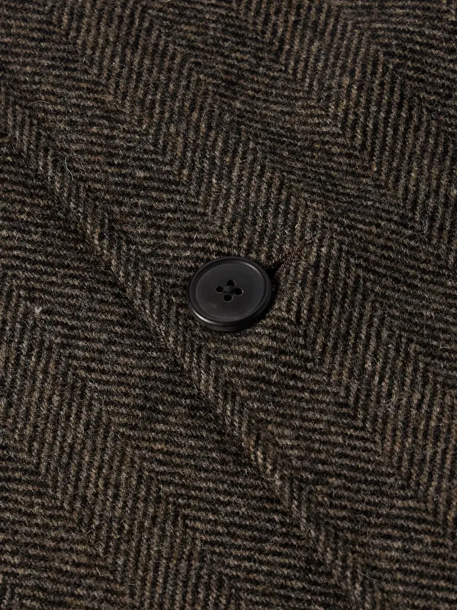 Portuguese Flannel Labura Herringbone Virgin Wool Jacket - Men | Thumbnail 4 Portuguese Flannel Labura Herringbone Virgin Wool Jacket - Men | Thumbnail 4
