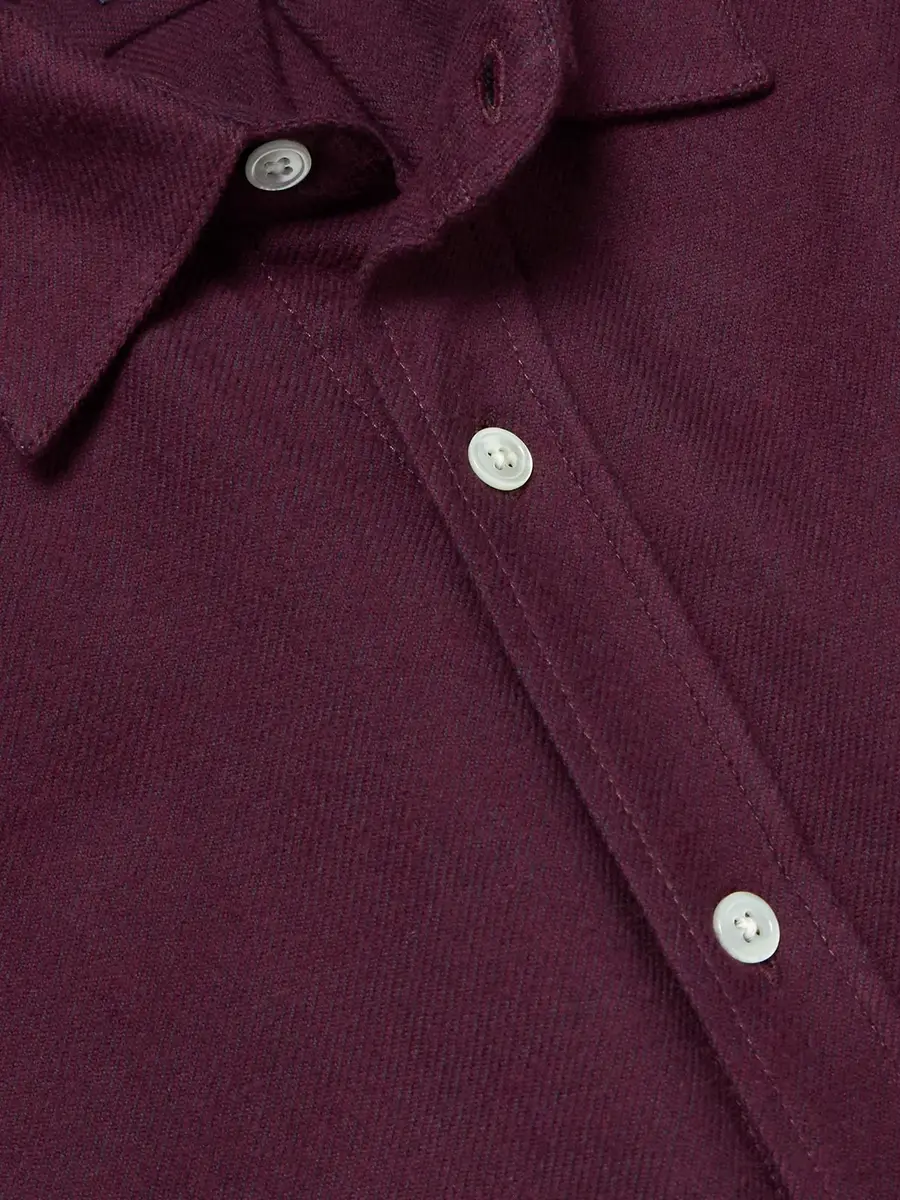 Portuguese Flannel Teca Brushed Cotton-Twill Shirt - Men | Thumbnail 5 Portuguese Flannel Teca Brushed Cotton-Twill Shirt - Men | Thumbnail 5